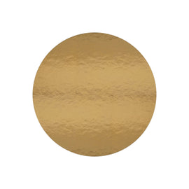 5 Tortenplatten zweiseitig 29cm/3mm GOLD-SILBER spiegelnd rund