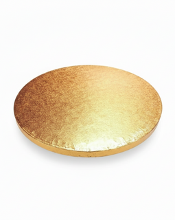 5 gold cake plates, 35cm round, 13mm thick