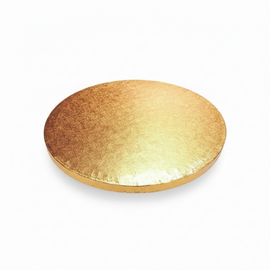 5 gold cake plates, 30cm round, 13mm thick