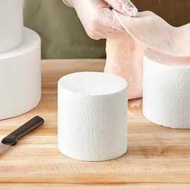 Cake dummy, round, 15cm diameter, height: 7cm