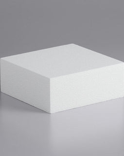 Torten-Dummy Quadrat 25cm, Höhe: 7cm