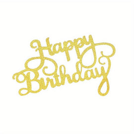 Torten Topper 10 Stück Happy Birthday
