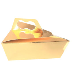 Golden cake disc 10x14.5x7 cm