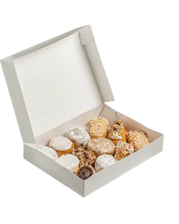 Schachtel 30x24x6 cm Weiss