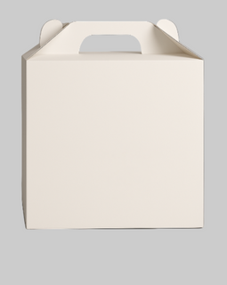 Tortenschachtel weiß 28x28x30 mit Griff