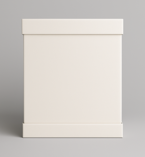 Boîte à gâteau, 32x32x45 cm, corps + couvercle (carton épais)