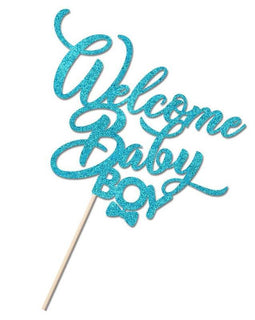 Torten Topper Acryl 1 Stück Baby Boy