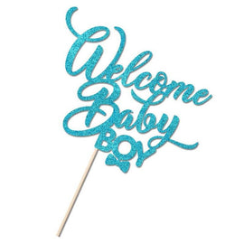 Torten Topper Acryl 1 Stück Baby Boy