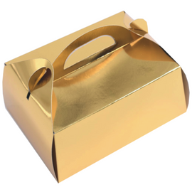 Cake box 12x12x7 Gold