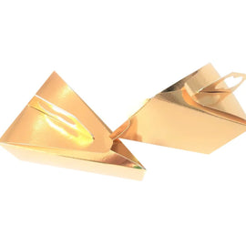 Golden cake disc 10x14.5x7 cm