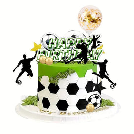 Torten Topper Fußballkuchen-Dekorationen