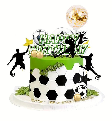 Figurines pour gâteaux, décorations de gâteaux sur le thème du football