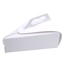 White cake disc 10x14.5x7 cm