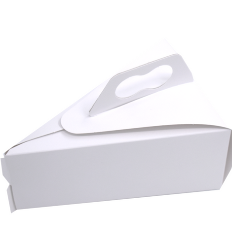 White cake disc 10x14.5x7 cm