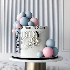 Acrylic cake topper for birthdays