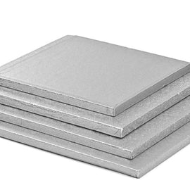 Tortenplatte Silber 28x28cm quadrat,12mm dick