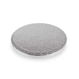 5 Tortenplatten Silber 28cm Rund,12mm dick