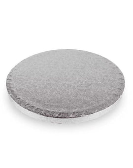 5 Tortenplatten Silber 28cm Rund,12mm dick