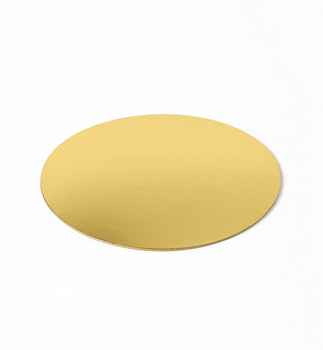 Tortenplatte Rund Gold 28 cm, 3 mm dick