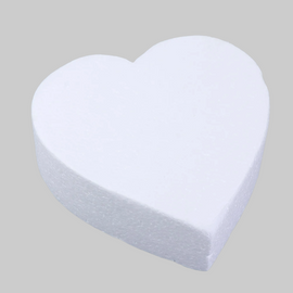 Torten-Dummy Herz 25cm, Höhe: 7cm