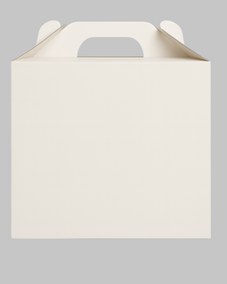 Tortenschachtel Weiß 33x33x35 mit Griff